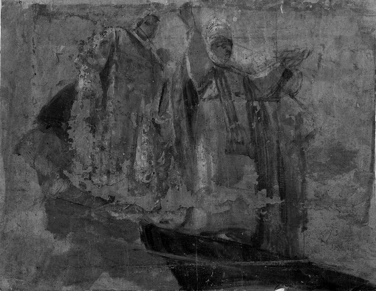 Papa Benedetto XV invoca la pace sul mondo - Museo Amos Cassioli, Asciano, Siena